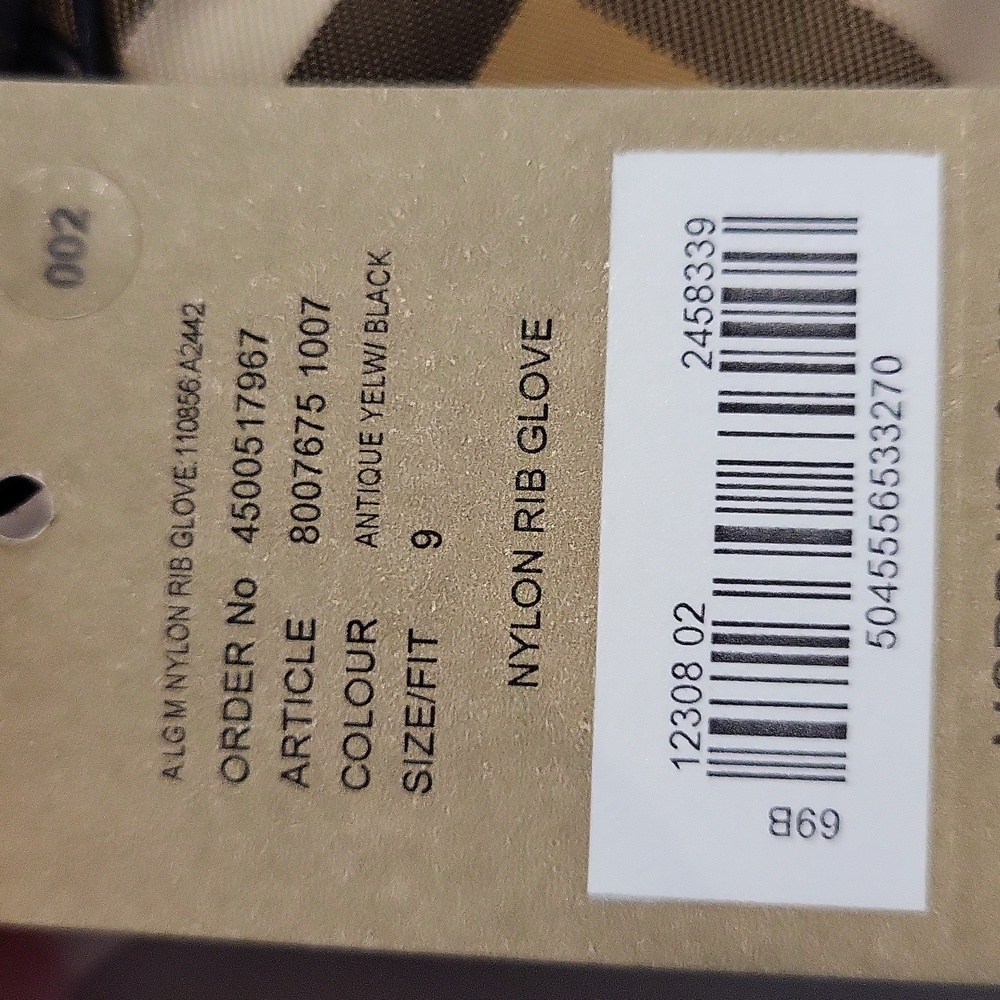 Burberry Check Gloves - Picture 5 of 5